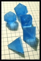 Dice : Dice - DM Collection - Diamond Dice  Frosted Blue - Ebay June 2012